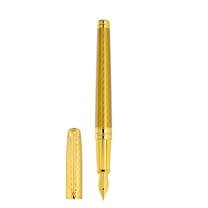 ST Dupont Füllfederhalter Line D Eternity Dragon, Ltd. Edt., Honey