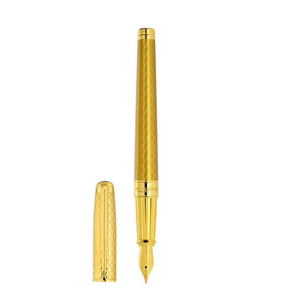 ST Dupont Füllfederhalter Line D Eternity Dragon, Ltd. Edt., Honey