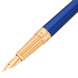 ST Dupont Füllfederhalter Line D Eternity Dragon, Ltd. Edt., Royal-blue