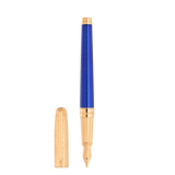 ST Dupont Füllfederhalter Line D Eternity Dragon, Ltd. Edt., Royal-blue