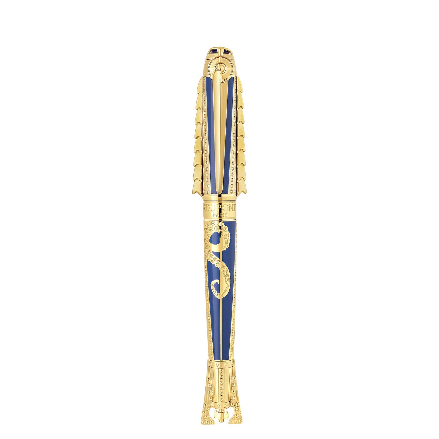 ST Dupont Lighter Set Prestige Fire and Writing 20,000 Leagues Under the Sea, Ltd. Ed., Blue-Gulf-Stream