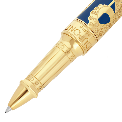 ST Dupont Writing Instruments Set Writing Instrument 20000 Leagues Under the Sea, Ltd. Ed., Blue-gulf-stream