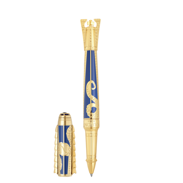 ST Dupont Writing Instruments Set Schreibgerät 20000 Lieues Sous Les Mers, Ltd. Edt., Blue-gulf-stream