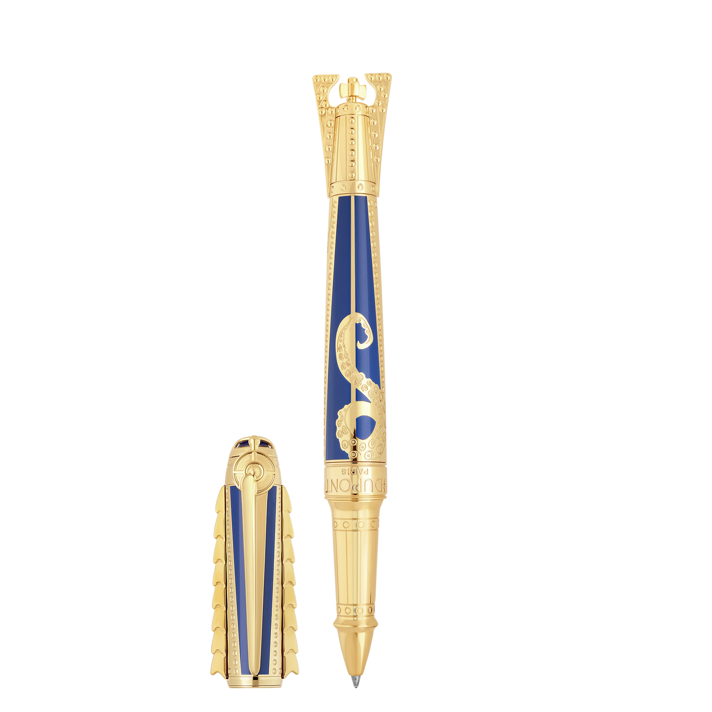 ST Dupont Writing Instruments Set Writing Instrument 20000 Leagues Under the Sea, Ltd. Ed., Blue-gulf-stream