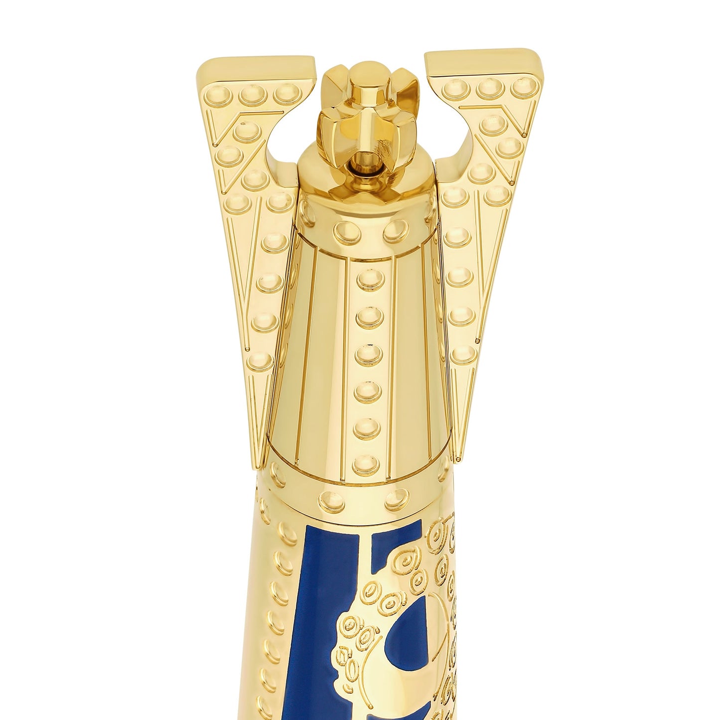 ST Dupont Lighter Set Prestige Fire and Writing 20,000 Leagues Under the Sea, Ltd. Ed., Blue-Gulf-Stream