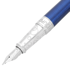 ST Dupont Füllfederhalter Line D Eternity 20000 Lieues Sous Les Mers, Ltd. Edt., Blue-gulf-stream