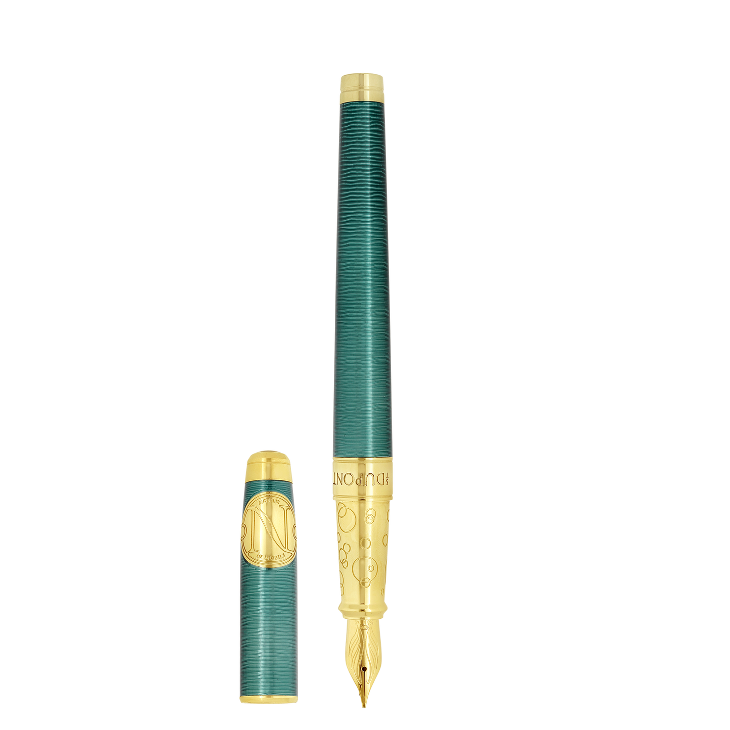 ST Dupont Ballpoint Pen Line D Eternity 20000 Leagues Under the Sea, Ltd. Edt., Green-Pacific
