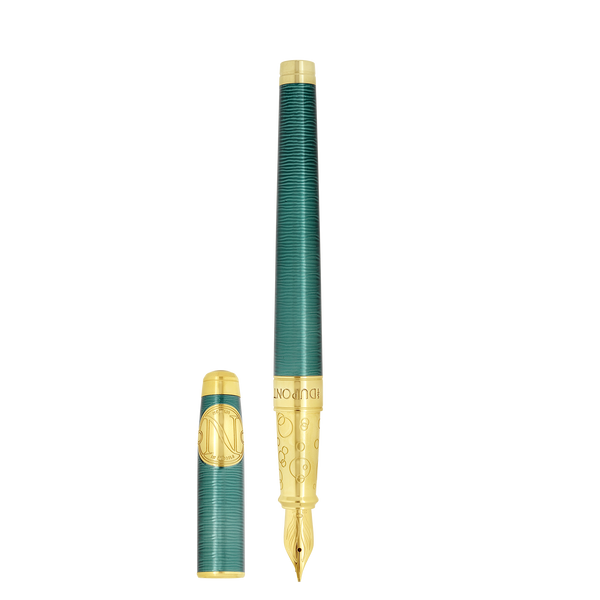 ST Dupont Kugelschreiber Line D Eternity 20000 Lieues Sous Les Mers, Ltd. Edt., Green-pacific