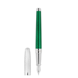 ST Dupont Füllfederhalter Line D Eternity Snake Skin, Ltd. Edt., Grün