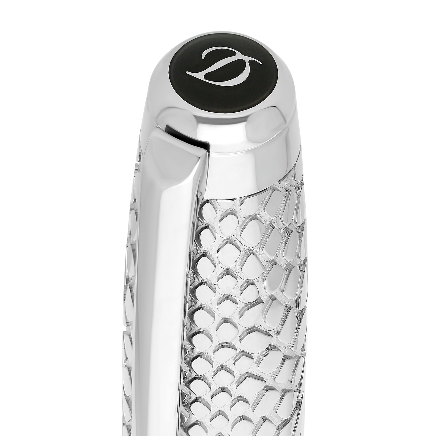ST Dupont Fountain Pen Line D Eternity Snake Skin, Ltd. Edt., Green