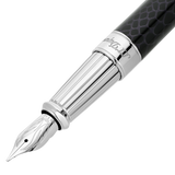 ST Dupont Füllfederhalter Line D Eternity Snake Skin, Ltd. Edt., Schwarz