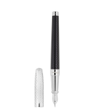 ST Dupont Füllfederhalter Line D Eternity Snake Skin, Ltd. Edt., Schwarz