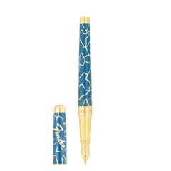ST Dupont Füllfederhalter Line D Eternity Ltd. Edt., Blue-fender