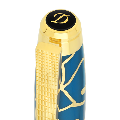 ST Dupont Fountain Pen Line D Eternity Ltd. Edt., Blue-fender