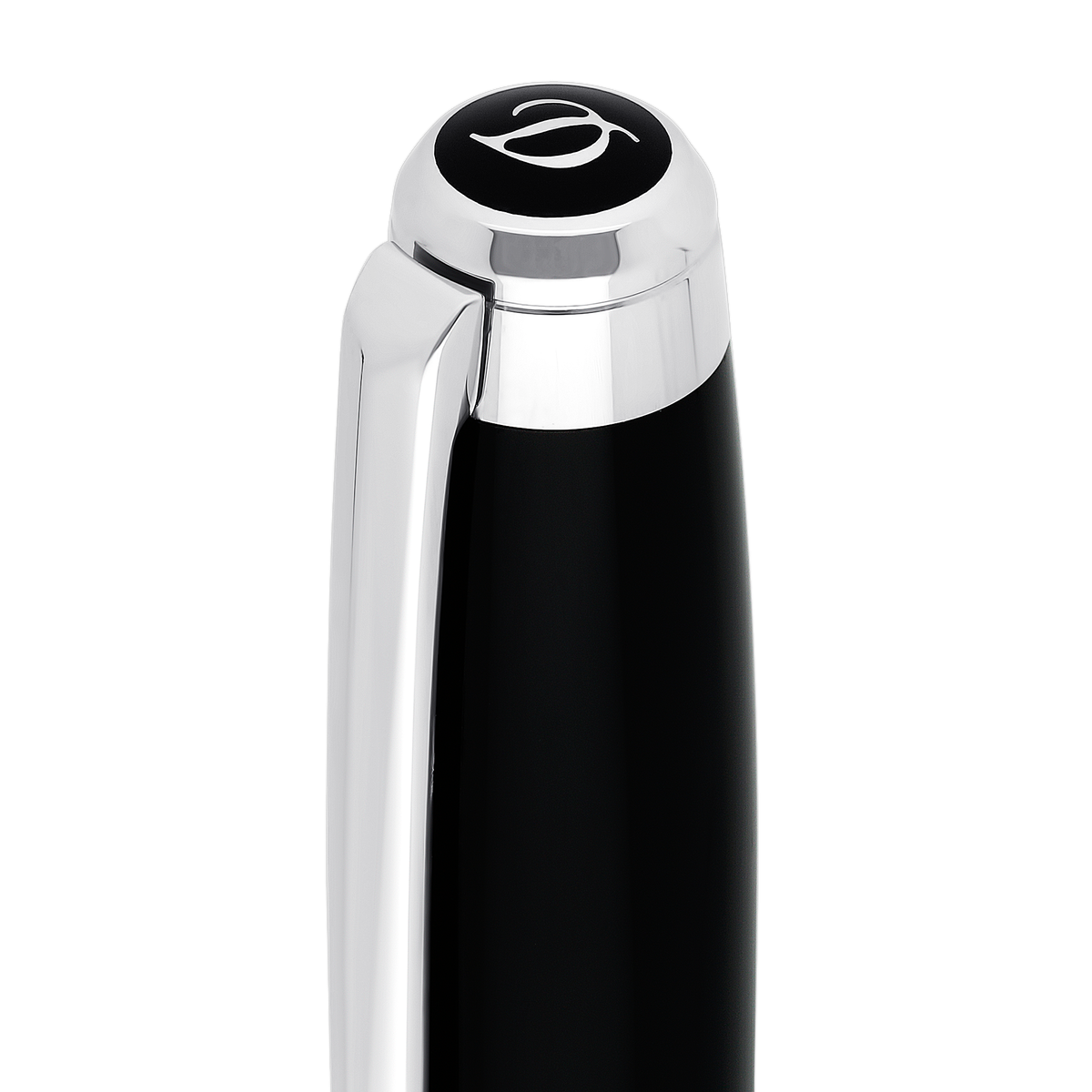 ST Dupont Füllfederhalter Line D Eternity Eternity, Palladium, Schwarz