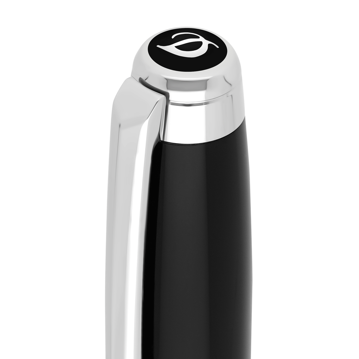 ST Dupont Füllfederhalter Line D Eternity Eternity, Palladium, Schwarz