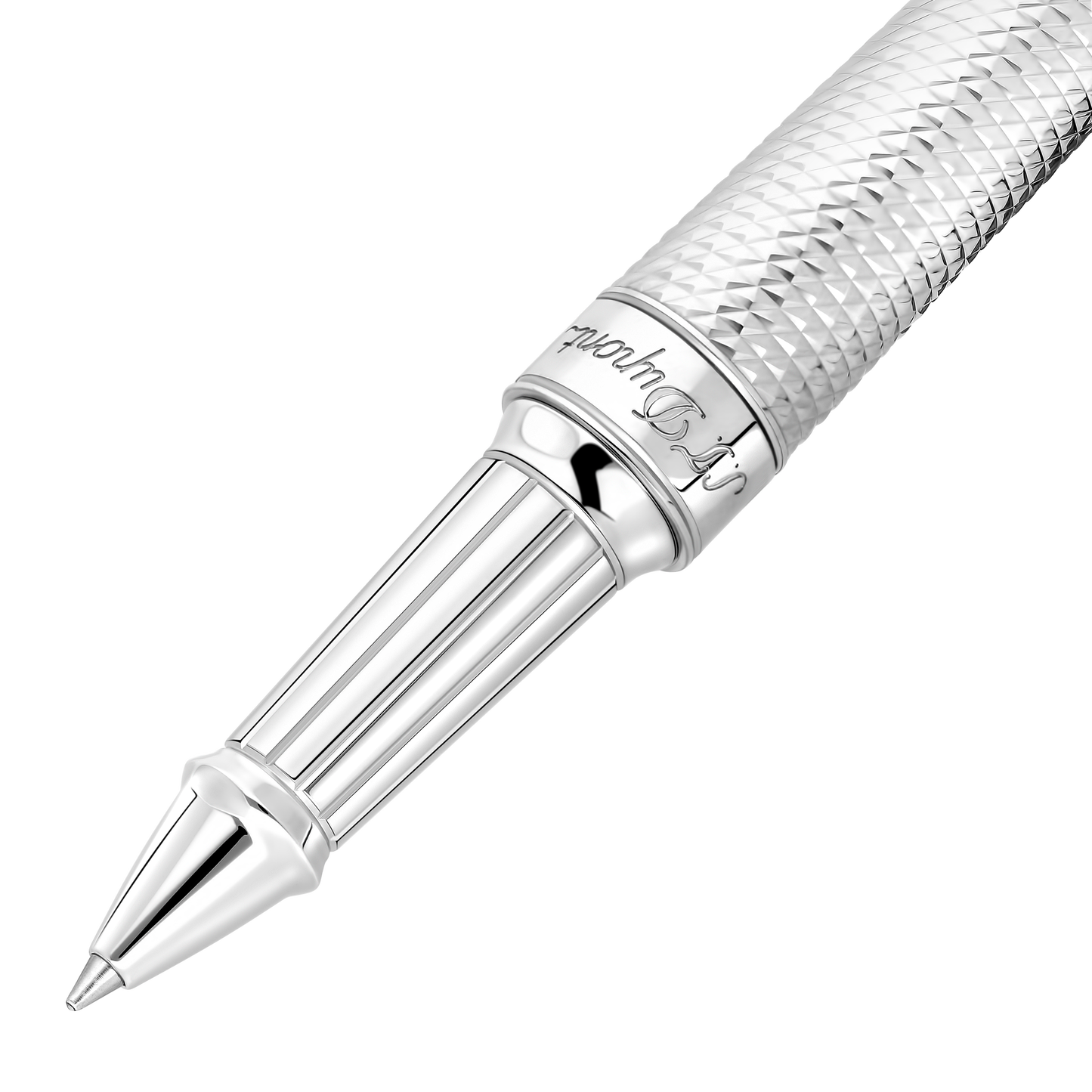 ST Dupont Kugelschreiber Line D Eternity Eternity, Palladium, Silver