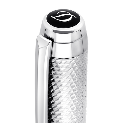 ST Dupont Kugelschreiber Line D Eternity Eternity, Palladium, Silver