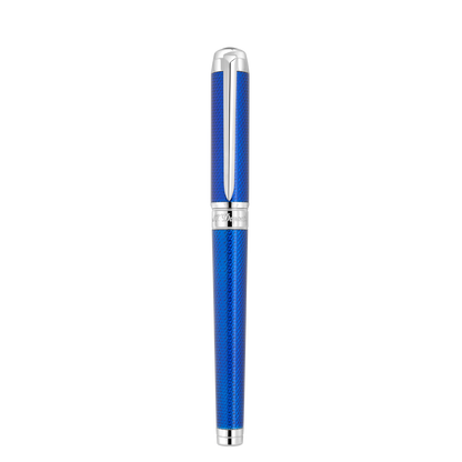 ST Dupont Kugelschreiber Line D Eternity Eternity, Palladium, Indigo-blue