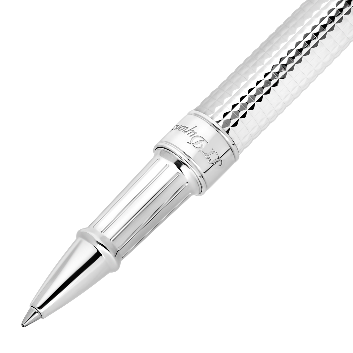 ST Dupont Tintenroller Line D Eternity Eternity, Palladium, Silver