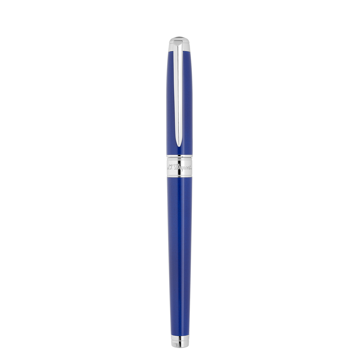 ST Dupont Tintenroller Line D Eternity Eternity, Palladium, Indigo-blue