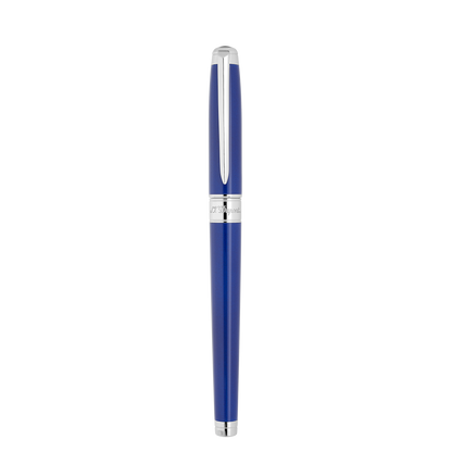 ST Dupont Tintenroller Line D Eternity Eternity, Palladium, Indigo-blue