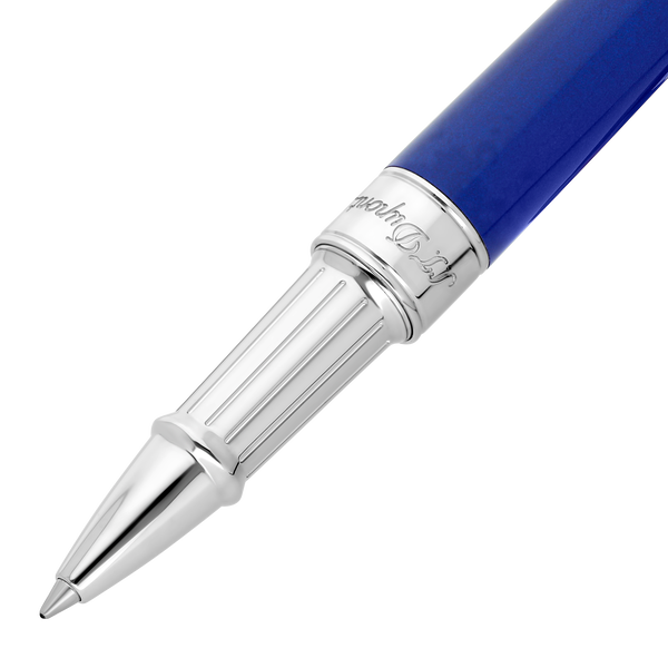 ST Dupont Tintenroller Line D Eternity Eternity, Palladium, Indigo-blue