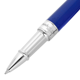 ST Dupont Tintenroller Line D Eternity Eternity, Palladium, Indigo-blue