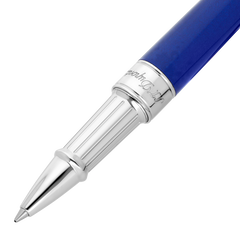 ST Dupont Tintenroller Line D Eternity Eternity, Palladium, Indigo-blue