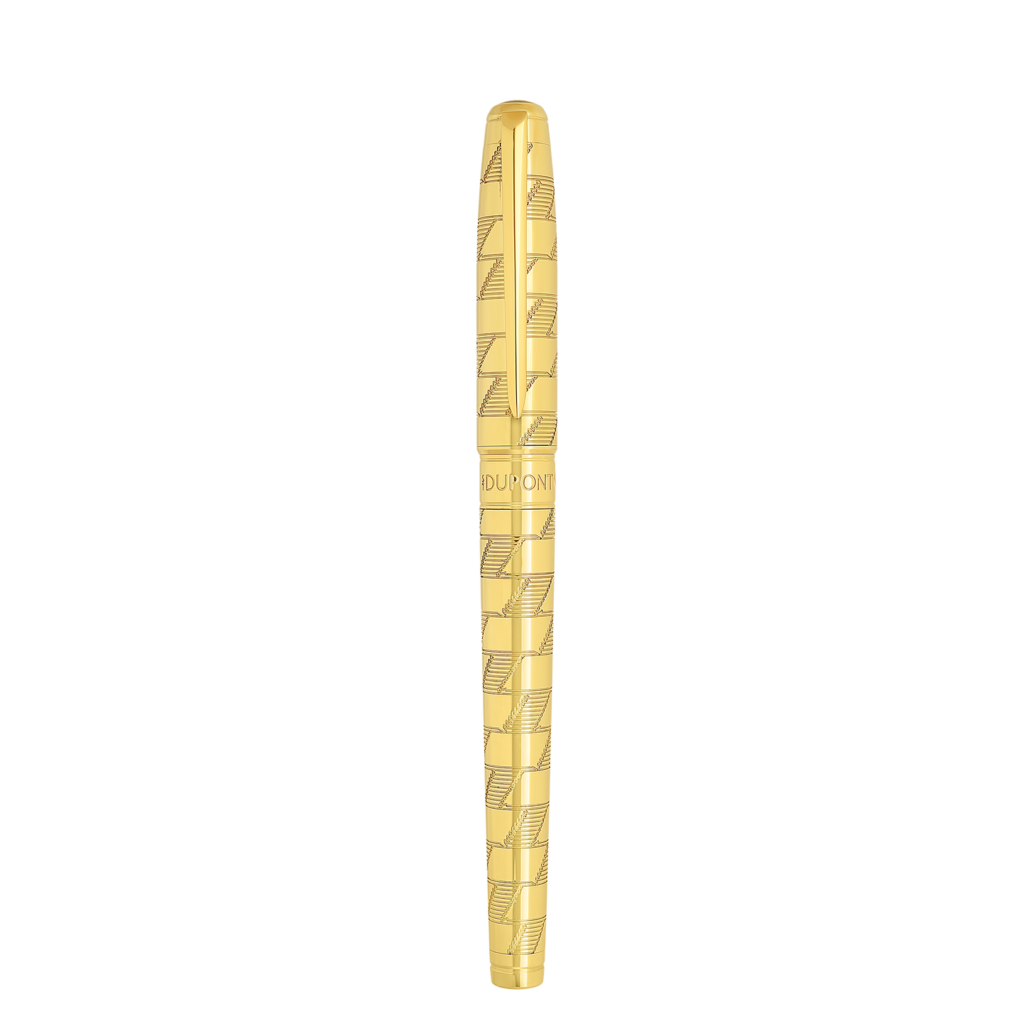 ST Dupont Rollerball Pen Line D Eternity Monogram, Ltd. Edt., Golden