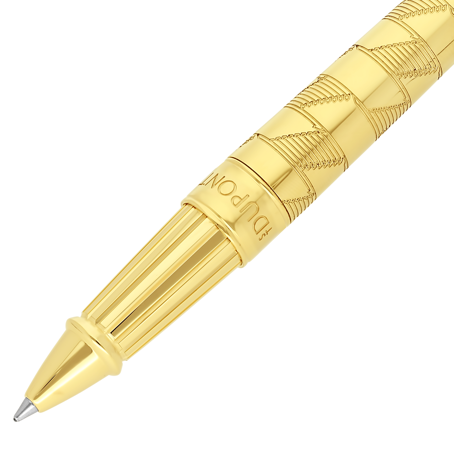 ST Dupont Rollerball Pen Line D Eternity Monogram, Ltd. Edt., Golden