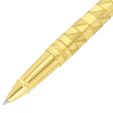 ST Dupont Tintenroller Line D Eternity Monogram, Ltd. Edt., Golden