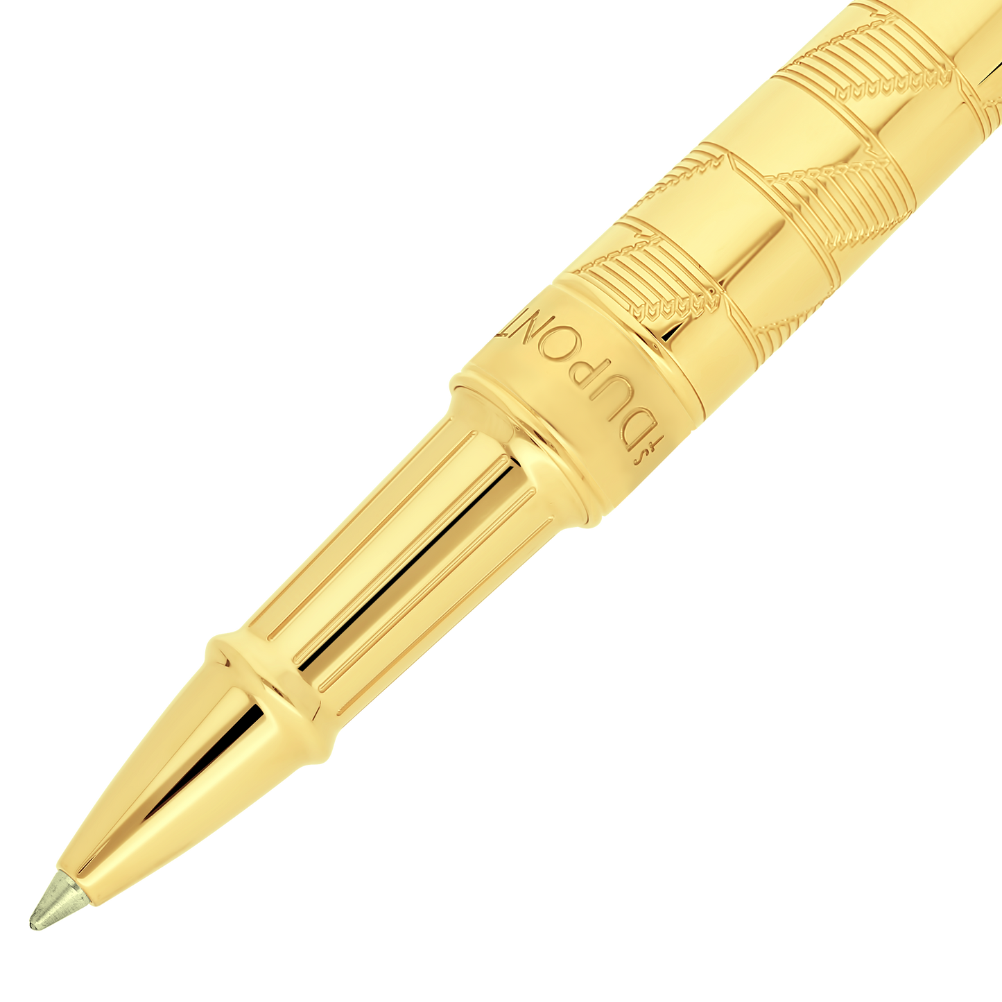ST Dupont Rollerball Pen Line D Eternity Monogram, Ltd. Edt., Golden