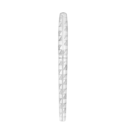 ST Dupont Rollerball Pen Line D Eternity Monogram, Ltd. Ed., Silver