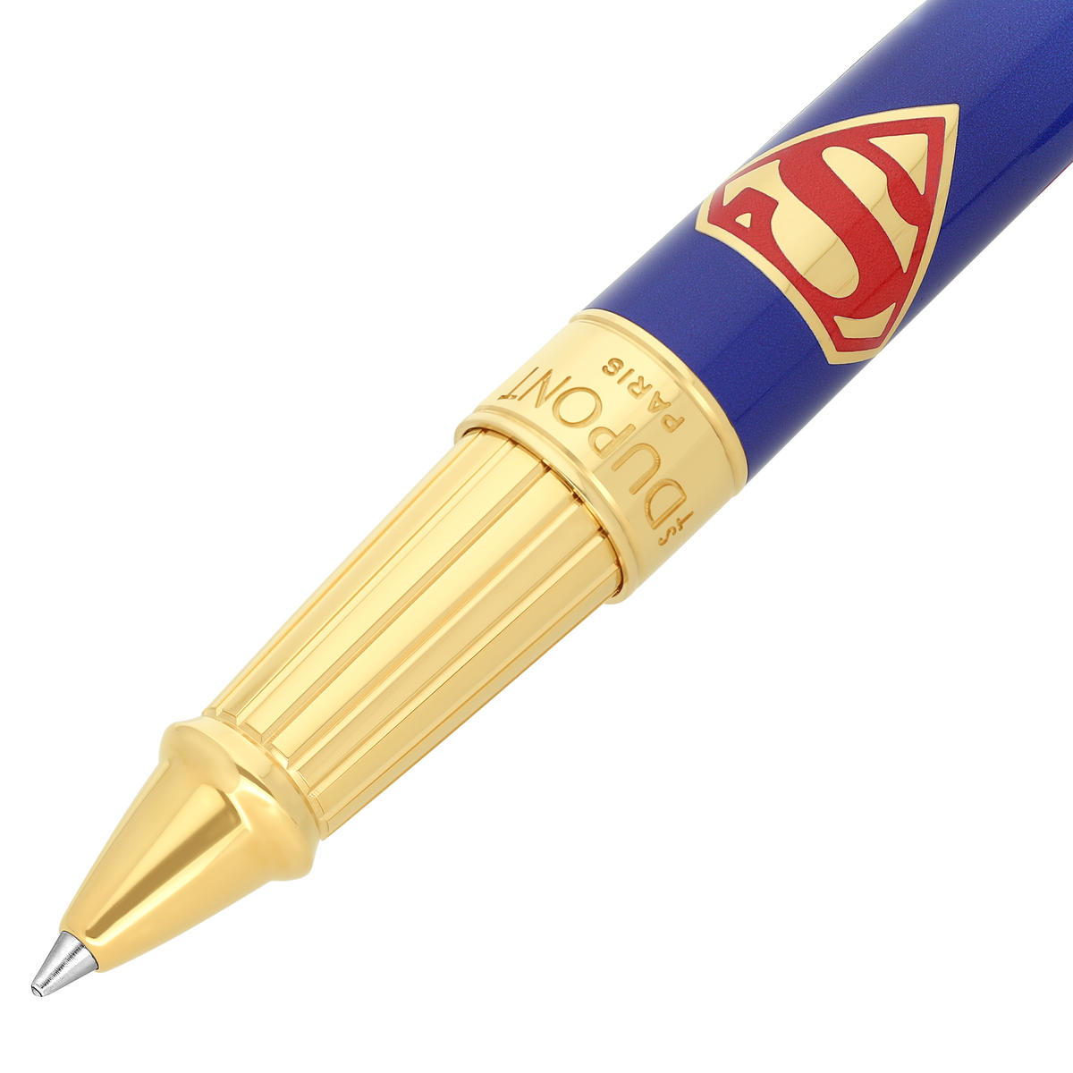 ST Dupont Tintenroller Line D Eternity DC Comics, Ltd. Edt., Blau