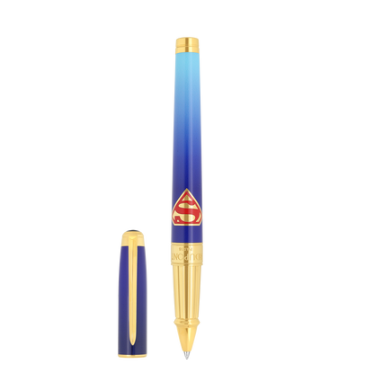 ST Dupont Tintenroller Line D Eternity DC Comics, Ltd. Edt., Blau