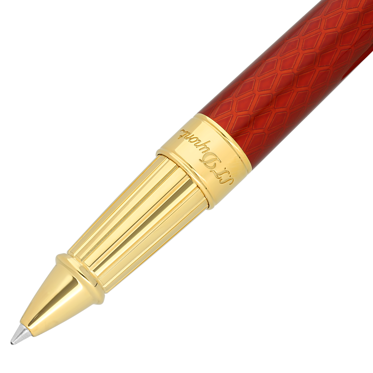 ST Dupont Tintenroller Line D Eternity Dragon, Ltd. Edt., Burgundy