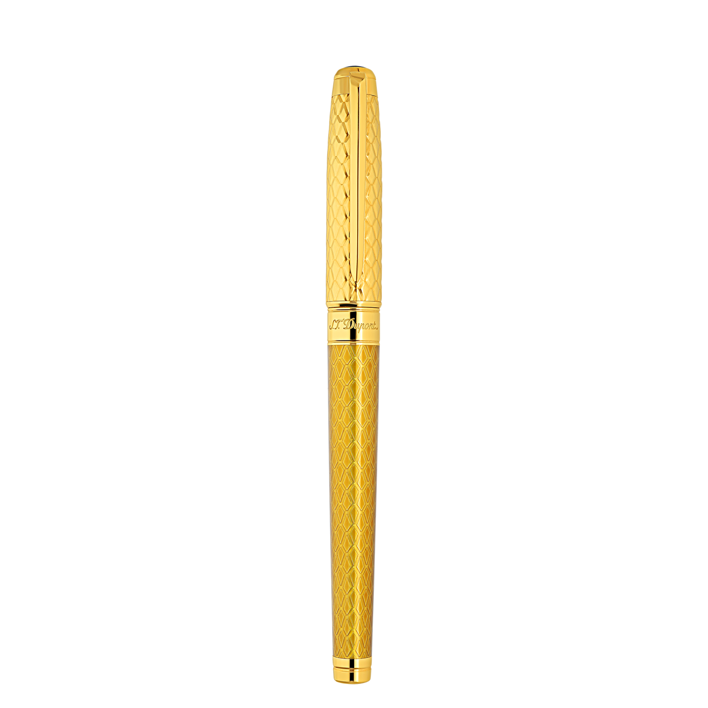 ST Dupont Rollerball Pen Line D Eternity Dragon, Ltd. Edt., Honey