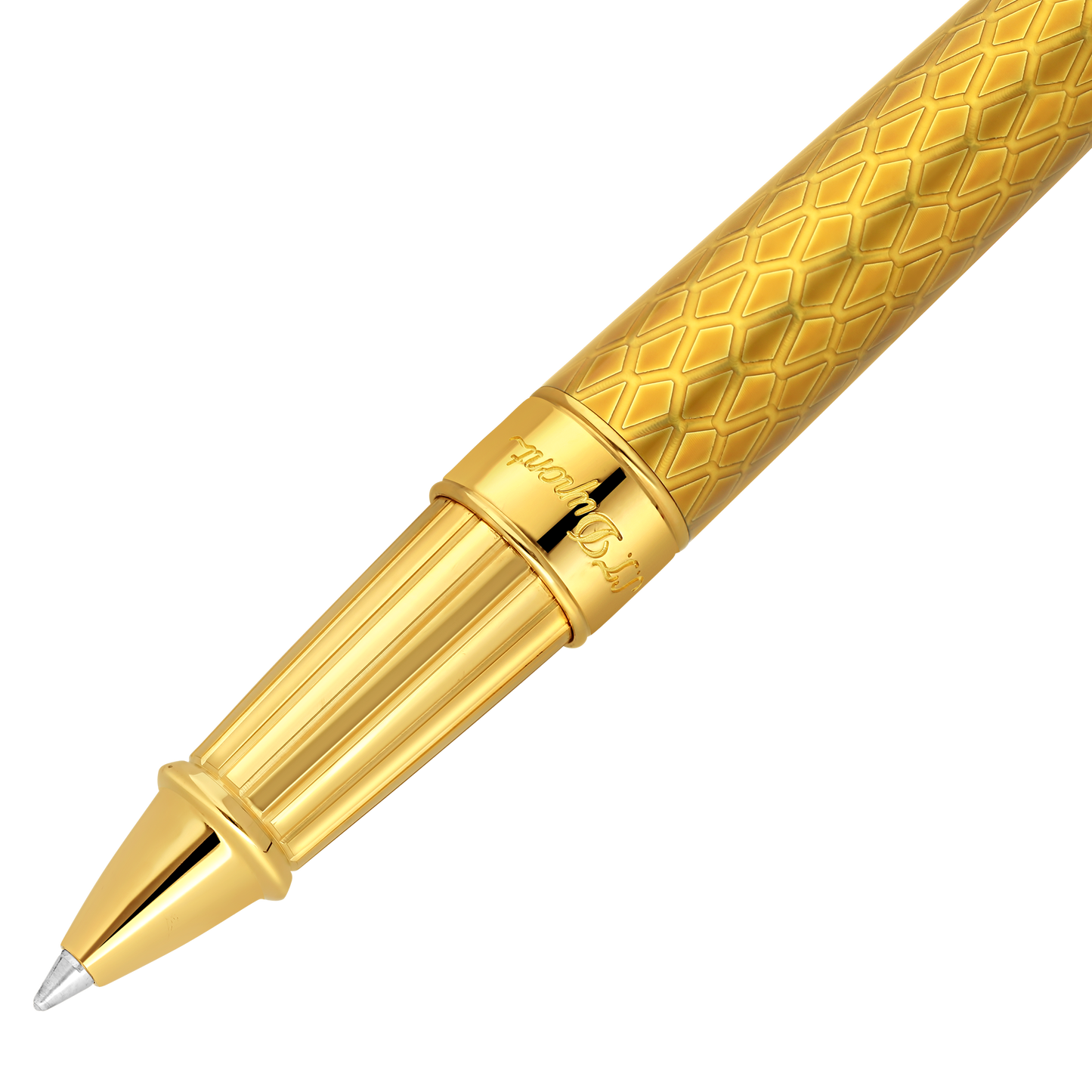ST Dupont Rollerball Pen Line D Eternity Dragon, Ltd. Edt., Honey