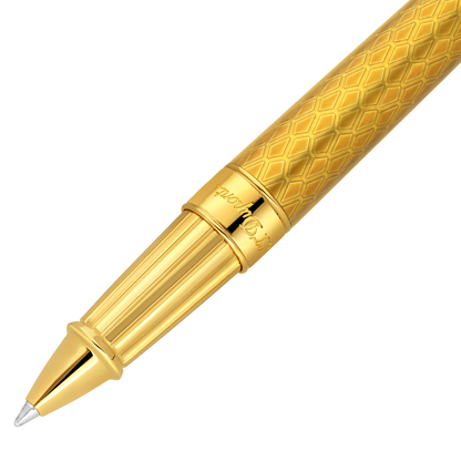 ST Dupont Rollerball Pen Line D Eternity Dragon, Ltd. Edt., Honey