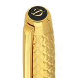 ST Dupont Tintenroller Line D Eternity Dragon, Ltd. Edt., Honey