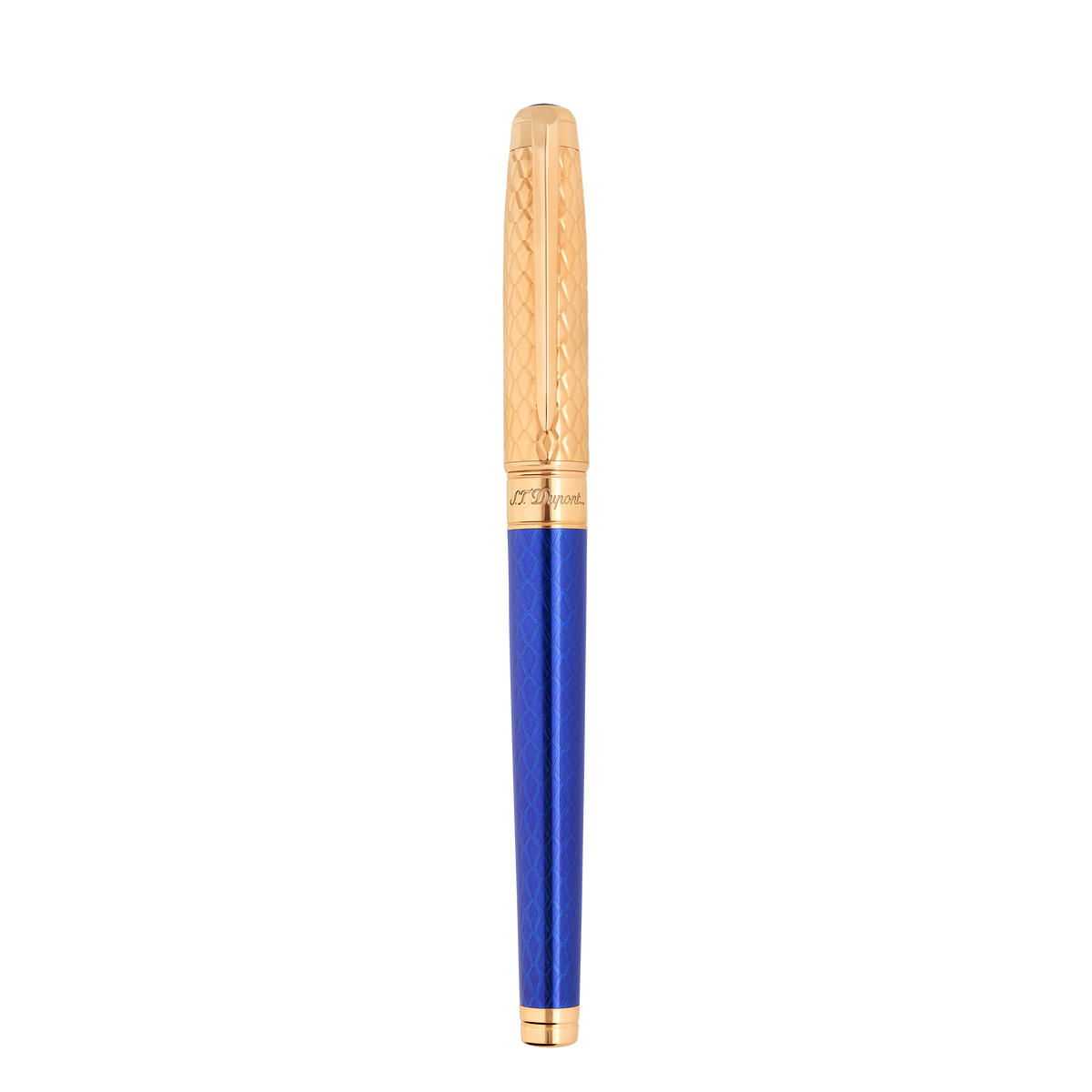 ST Dupont Kugelschreiber Line D Eternity Dragon, Ltd. Edt., Royal-blue