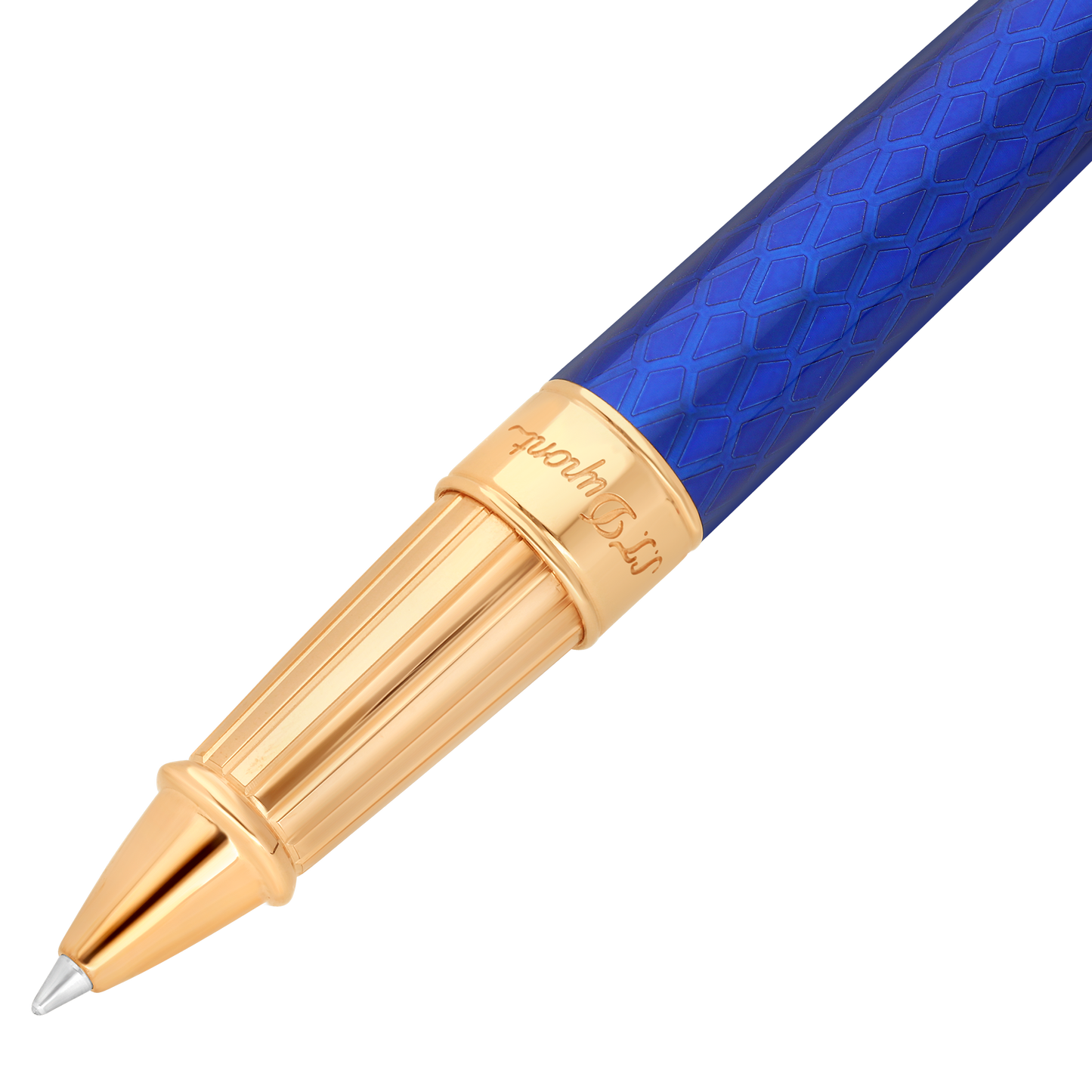 ST Dupont Kugelschreiber Line D Eternity Dragon, Ltd. Edt., Royal-blue