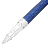 ST Dupont Tintenroller Line D Eternity 20000 Lieues Sous Les Mers, Palladium, Ltd. Edt., Blue-gulf-stream