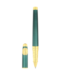 ST Dupont Tintenroller Line D Eternity 20000 Lieues Sous Les Mers, Ltd. Edt., Green-pacific