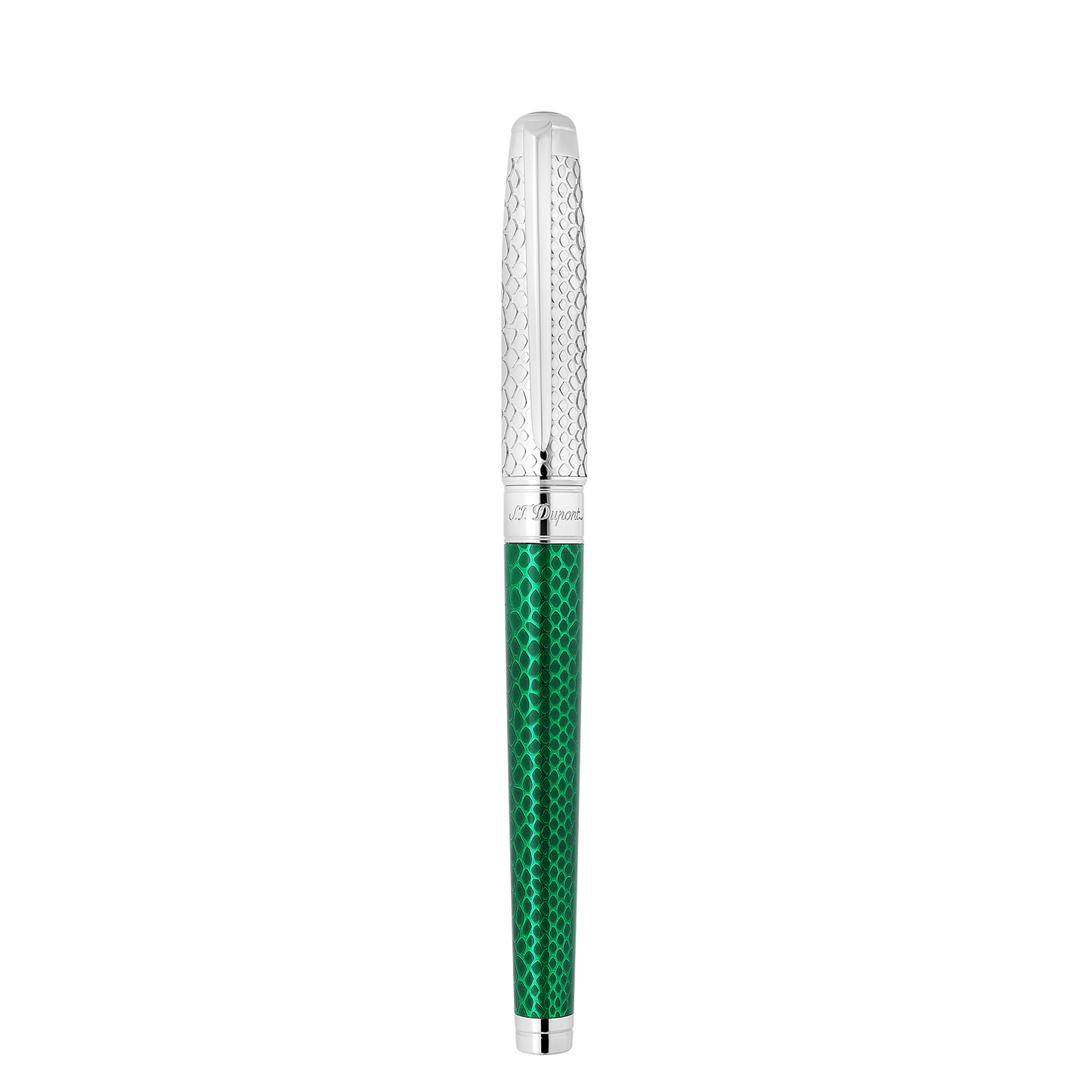 ST Dupont Rollerball Pen Line D Eternity Snake Skin, Ltd. Edt., Green