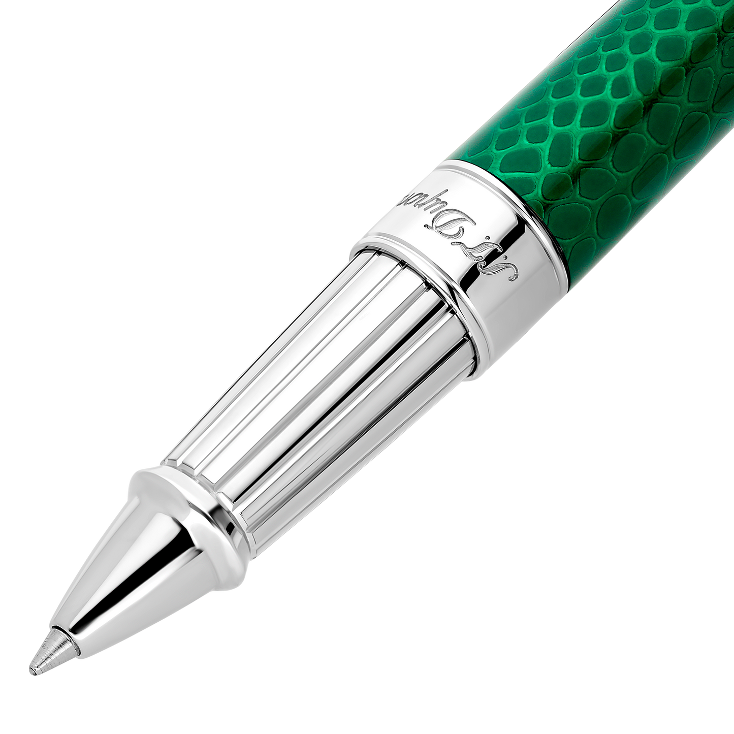 ST Dupont Rollerball Pen Line D Eternity Snake Skin, Ltd. Edt., Green