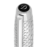 ST Dupont Tintenroller Line D Eternity Snake Skin, Ltd. Edt., Grün