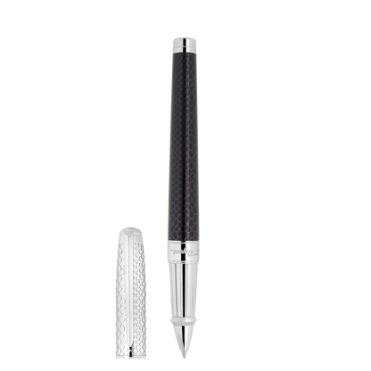 ST Dupont Rollerball Pen Line D Eternity Snake Skin, Ltd. Edt., Black