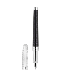 ST Dupont Tintenroller Line D Eternity Snake Skin, Ltd. Edt., Schwarz